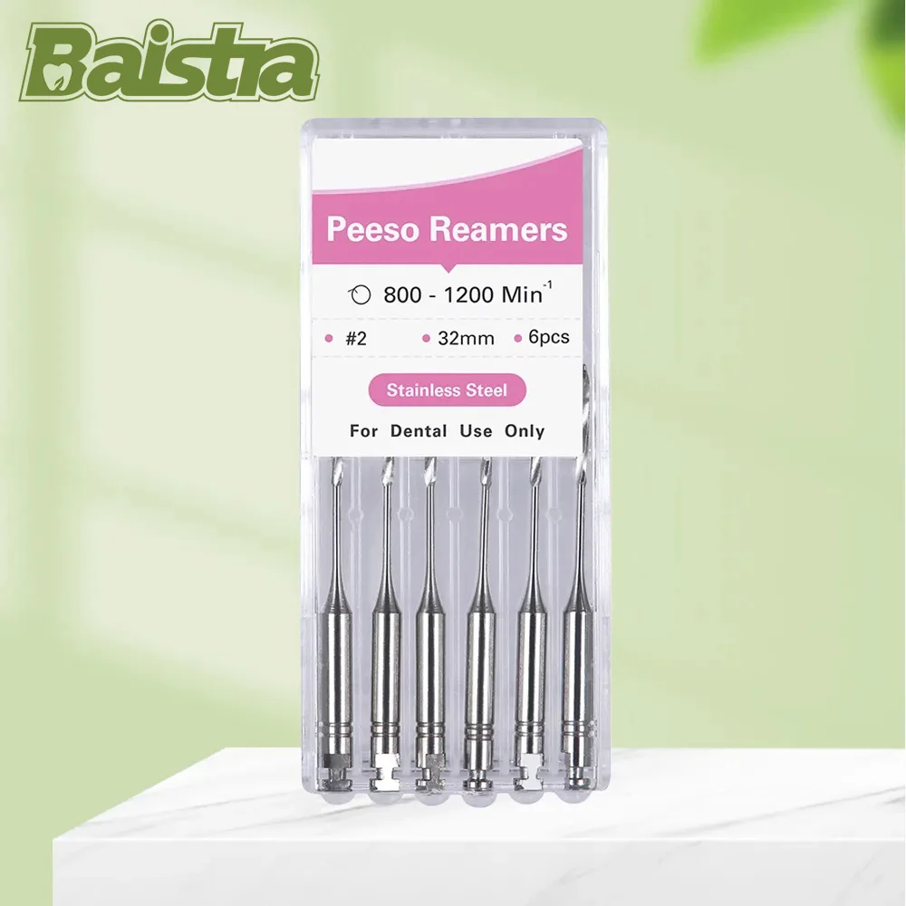 Dental Endodontics Gates Drills Root Canal Peeso Reamers Rotary Paste Carriers 32mm/25mm Engine Use Stainless Steel Endo Files