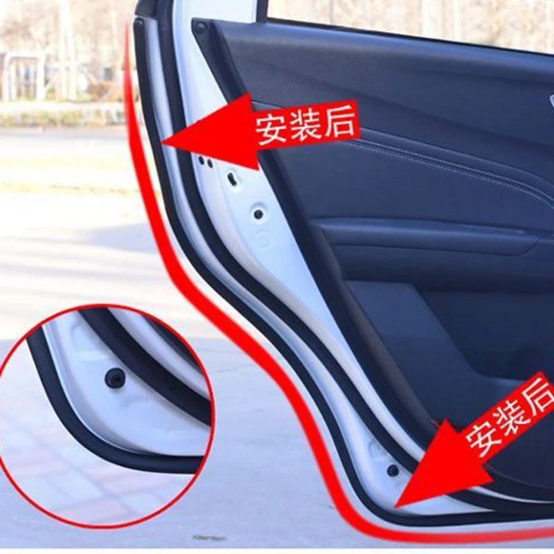 For Geely OKAVANGO 2023-2024 Car Door Sealing Strip Automobiles Parts Accesorios Para Auto Tools