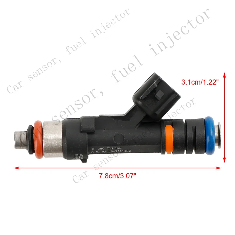 Q+ 4PCS Fuel Injector 0280158162 FOR Ford Escape Fusion FOR Mercury Mariner 2.5 ZY