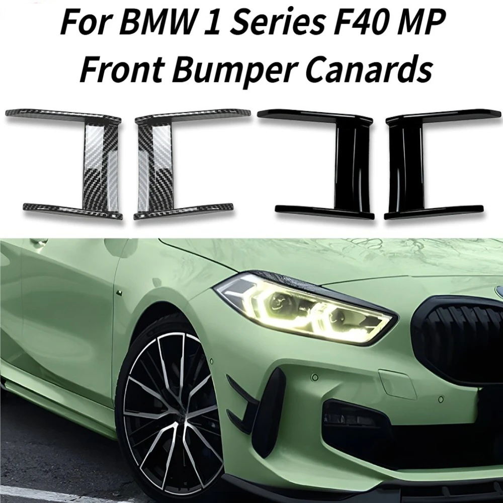 

For BMW 1 Series F40 2019-2023 Front Bumper Air Splitter Air Knife Car Modification Non-Destructive Install Vehicle Upgrade Kit