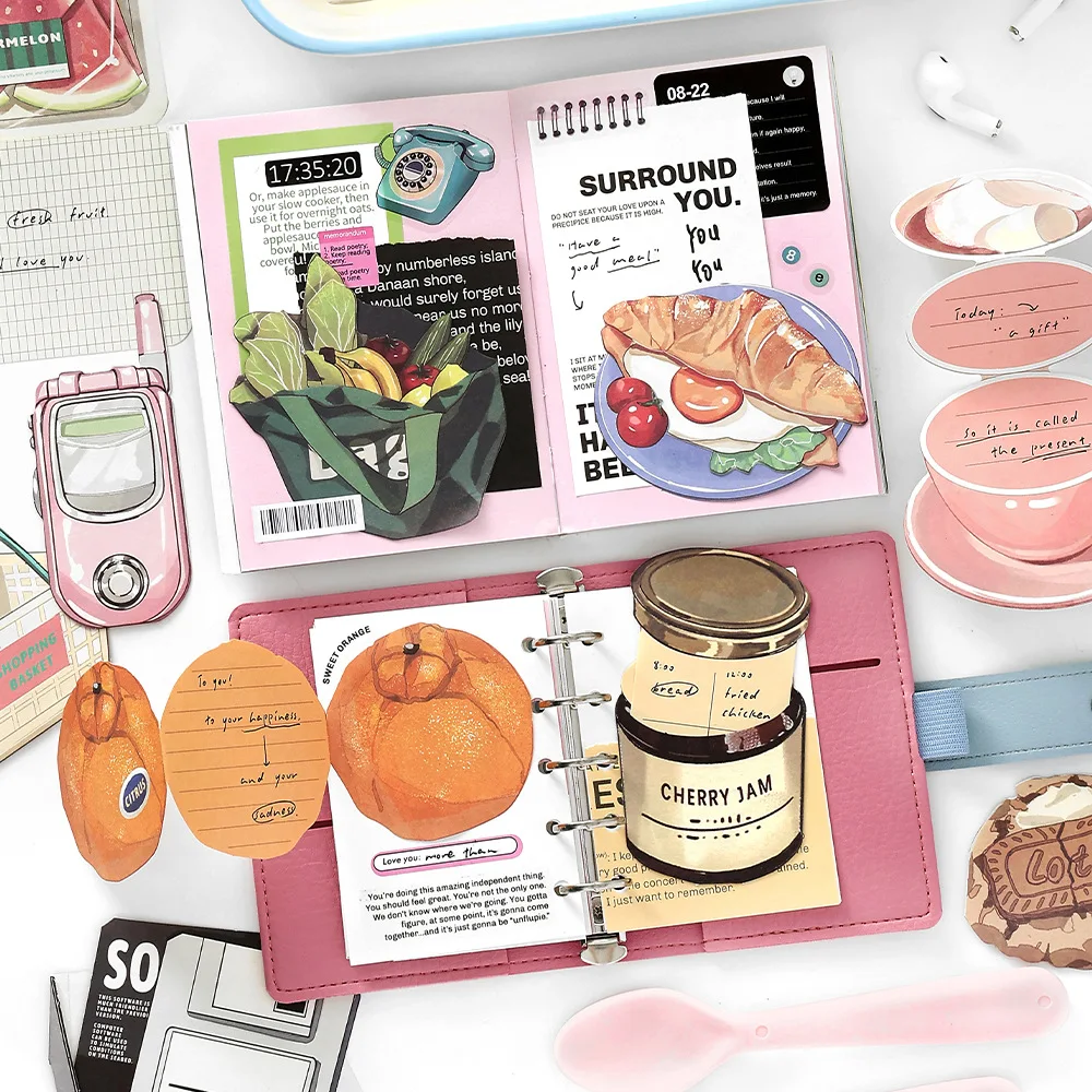 15pcs/lot Memo Pad Bahan Kertas era punk Jurnal Scrapbooking kertas Kartu Latar Belakang Dekorasi Kertas