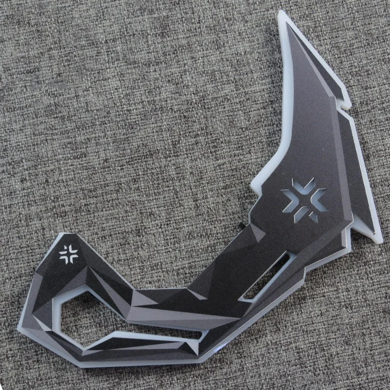 25 سنتيمتر Valorant VCT Karambit شحن خشبي يضيء لعبة السيف مخلب سكين لعبة المشاجرة سلاح نموذج هدايا لمجموعات الأصدقاء #4
