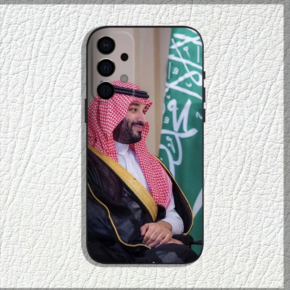 Mohammed bin Salman Phone Case For Samsung Galaxy A13,A21s,A22,A31,A32,A52,A53,A71,A80,A91 Soft Black Shell