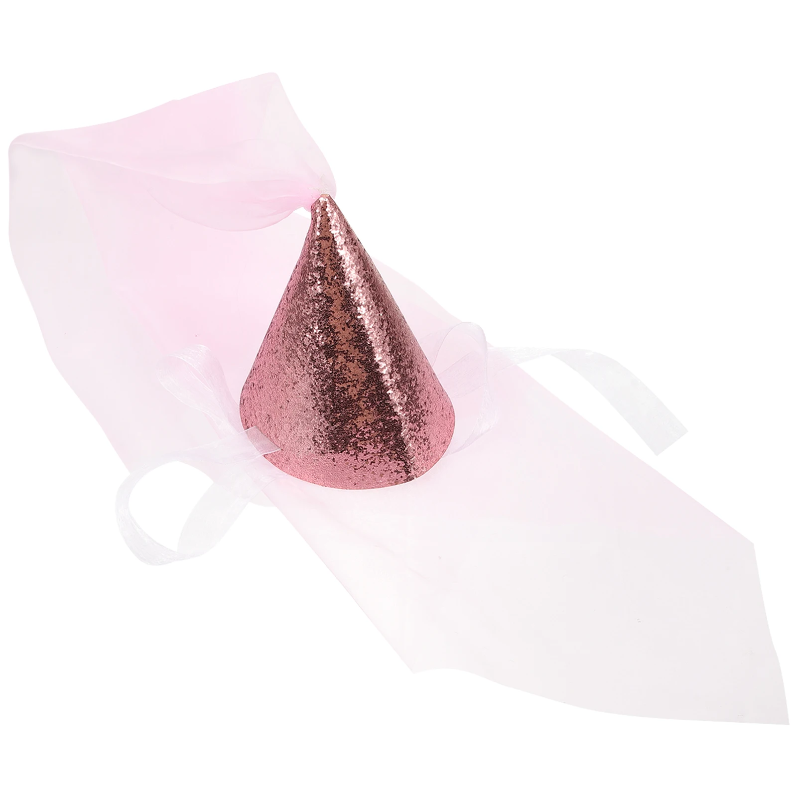 

Hat Hats for Girls Tulle Sequins Decorative Birthday Party Supplies Kids Party Decorative Birthday Cone Hat Hats Favor Cap
