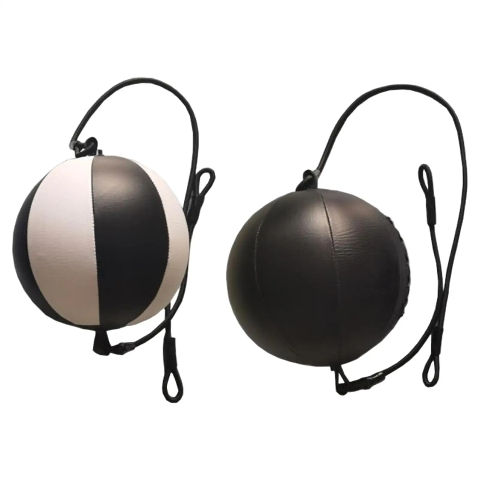 Adjustable PU Boxing Speed Ball Double End Punch Bag for Women Men Workout Hand Eye Coordination