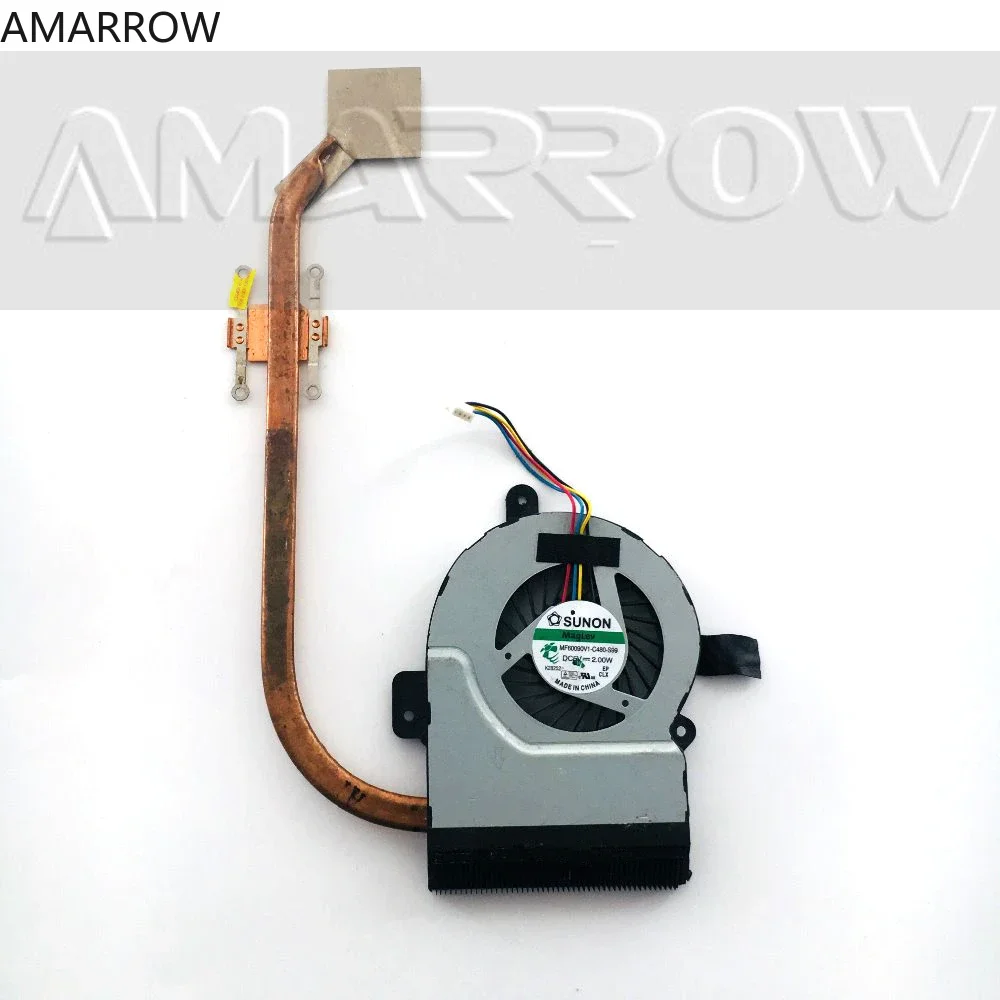 

Original for Asus Laptop Heatsink Cooling Fan Cpu Cooler X55U R503U A55U Heatsink 13GN8O1AM010-1