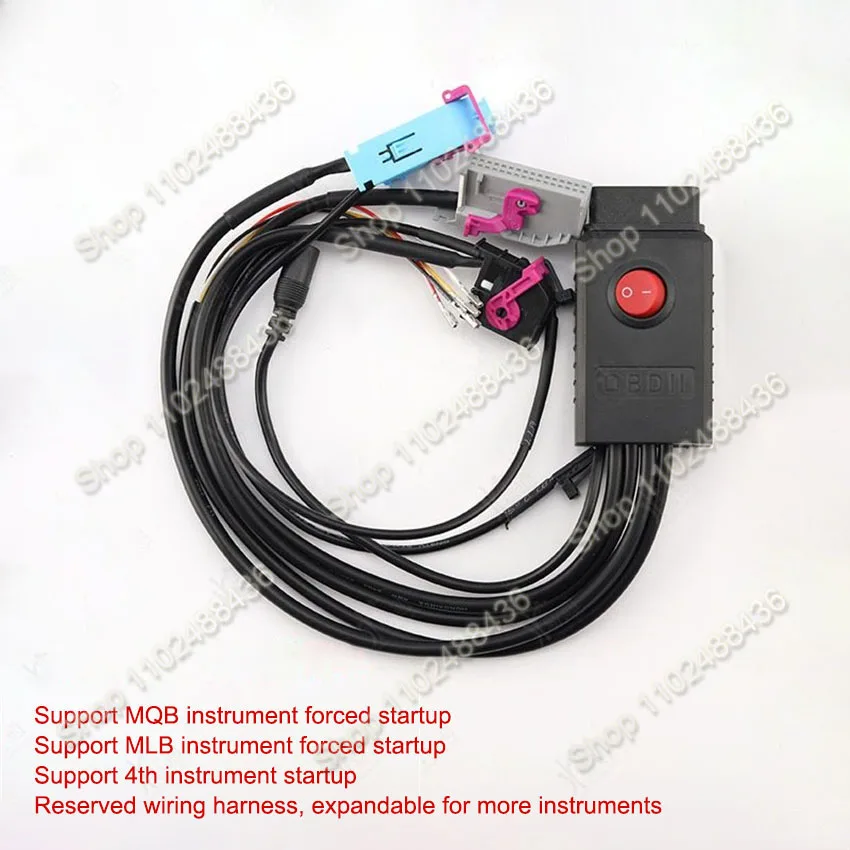 MQB Cluster 12V Power Cable Suitable For Instrument Startup Wiring Harness MQB MLB Instrument Maintenance Lighting Test Platform