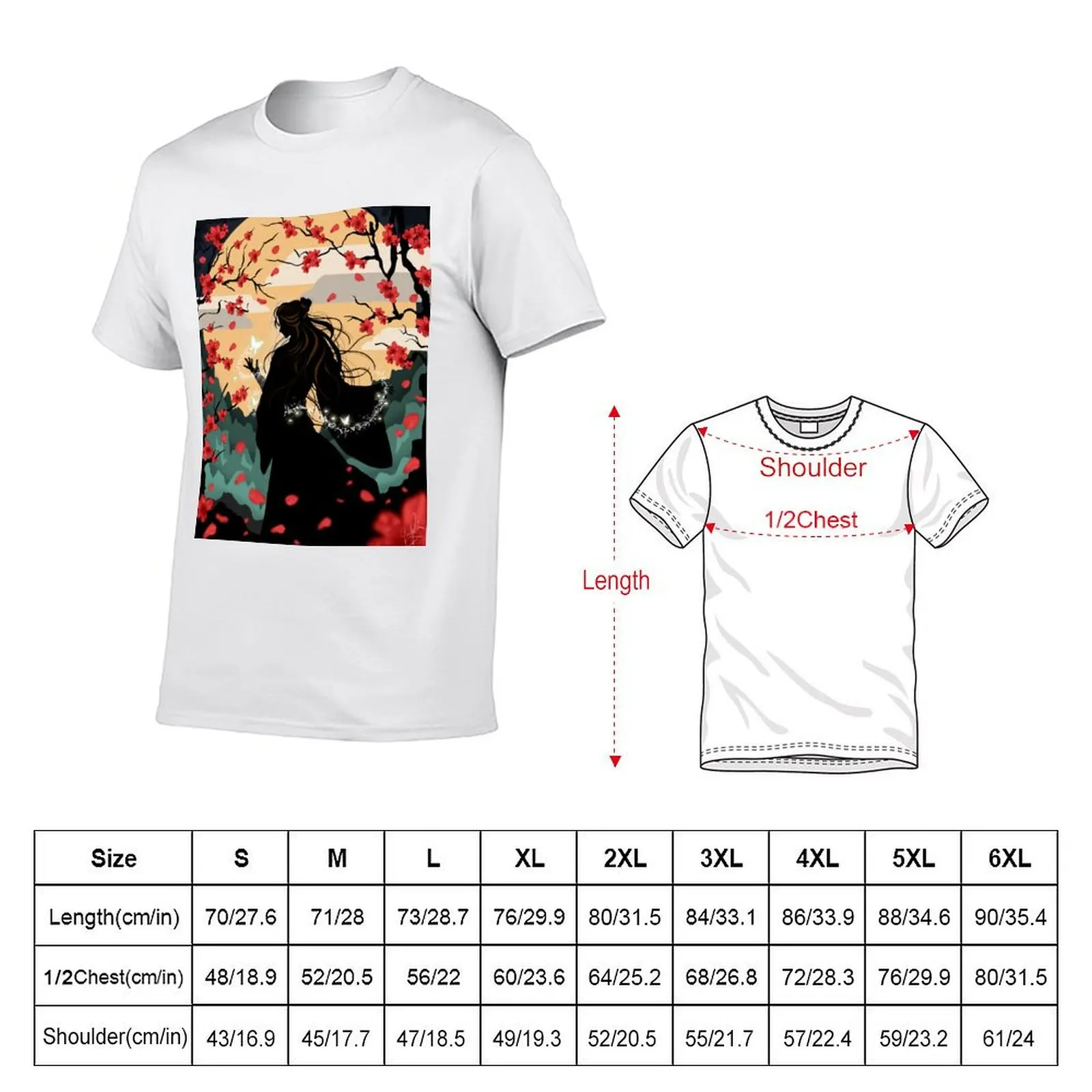 Heaven Officials Blessing T-Shirt man graphic t shirt anime tshirt t shirt man casual T-shirt