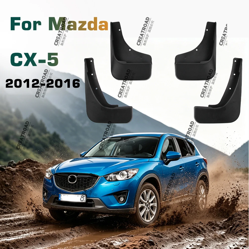 Auto-Schmutzfänger, Schmutzfänger, Spritzschutz, Schmutzfänger, Kotflügel, Kotflügelschutz für Mazda CX-5 CX5 2012 2013 2014 2015 2016