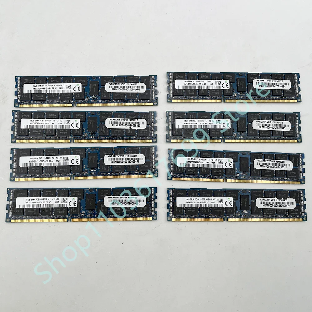 1 PCS Server Memory For SK Hynix RAM 16G 16GB 2Rx4 PC3-14900R DDR3 1866 ECC REG HMT42GR7AFR4C-RD