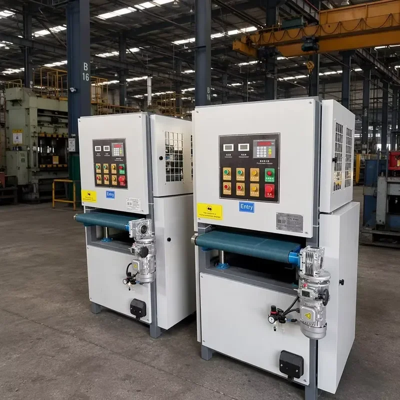 Industrial Automatic Carbon Steel Plate Deburring & Edge Rounding Machine with Motor and Gear 5.5kW Power 1 Year