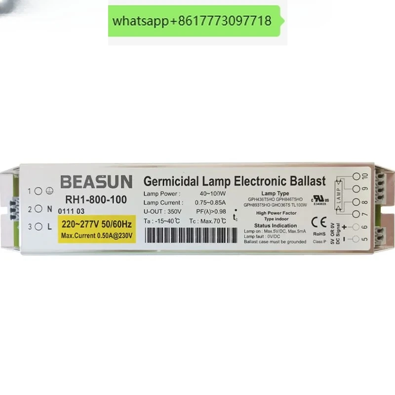 RH1-800-100 RH1-425-40U UV lamp electronic ballast RU