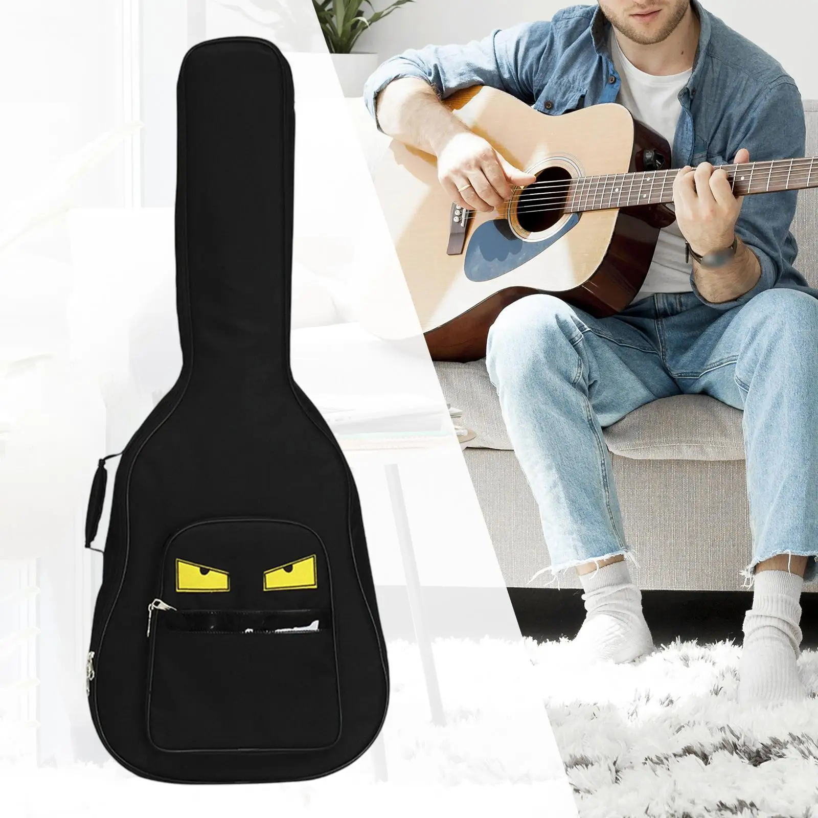 Cartoon Guitar Bag Guitar Carrying Case for 40inch/ 41inch Electric Guitars