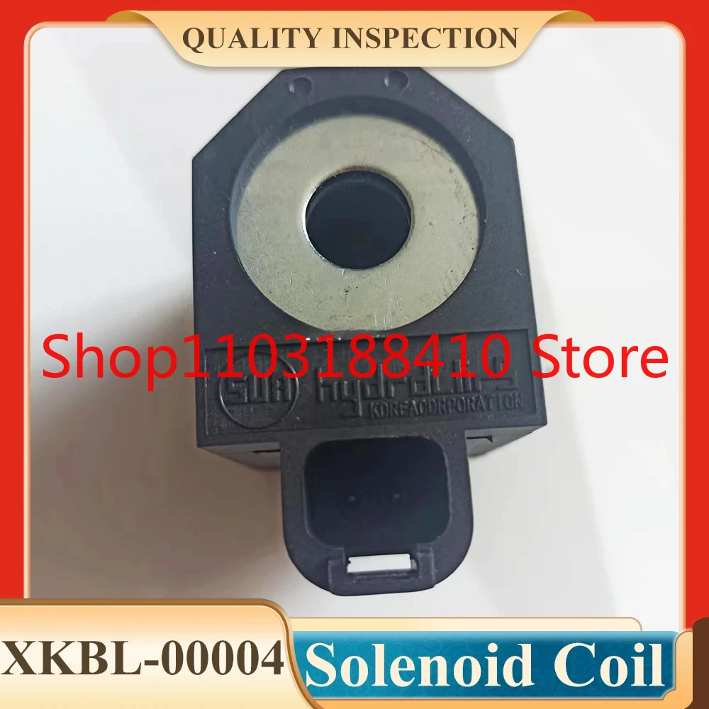 

R210W-9 R110-7 R200W-7Excavator Spare Parts Solenoid Valve Coil 24V XKBL-00004