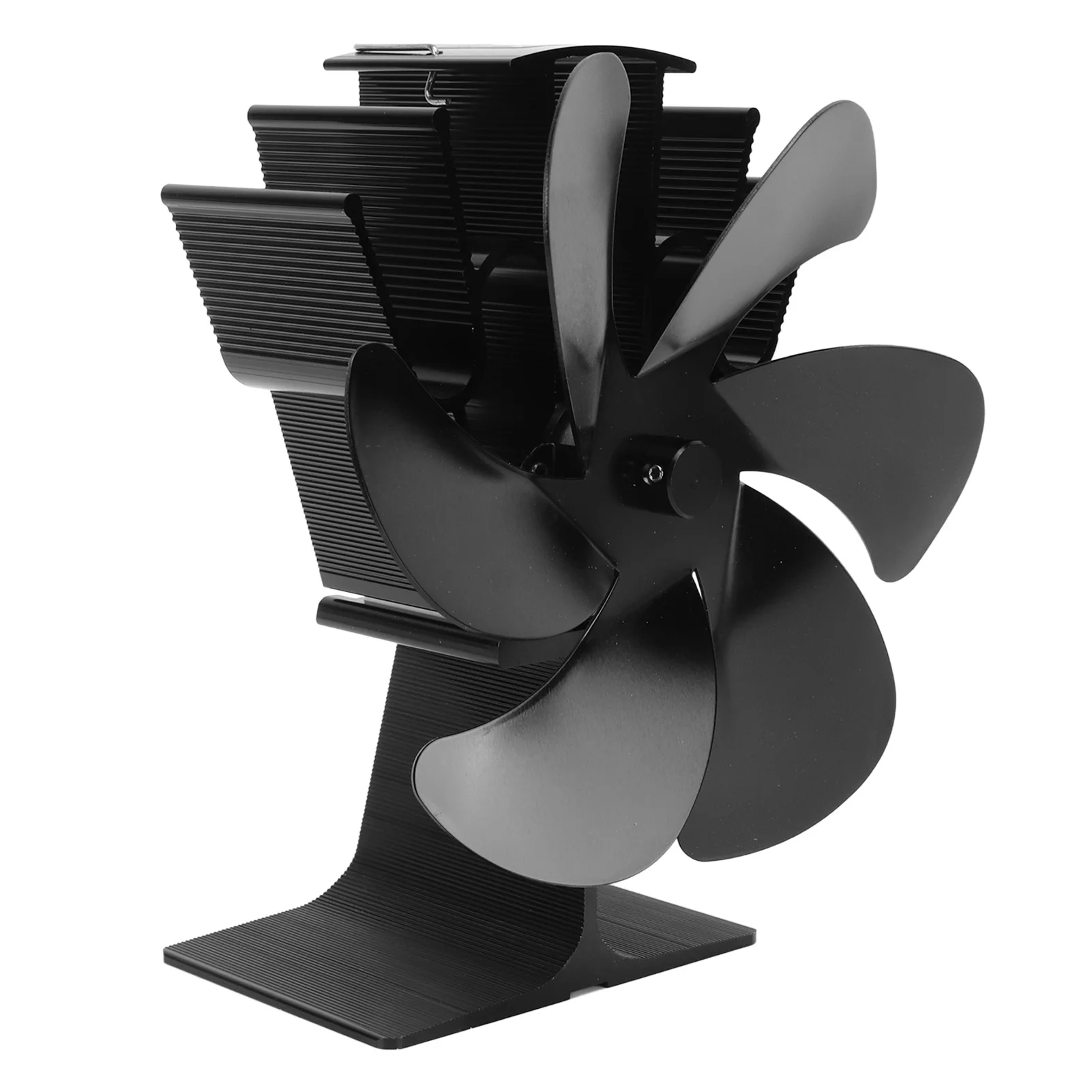 Ventilateur de Poêle à Bois à Faible Bruit, 6 Degrés de Haute Température, pour l'Intérieur