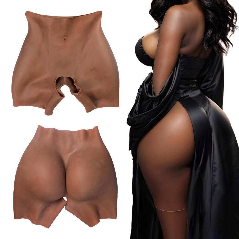 

Silicone Buttocks Enhancement 1.6cm Panties Hips Thickness Female Shaperwear Realistic Bums for Women