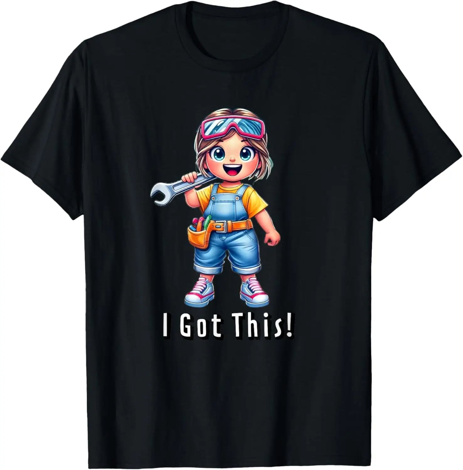 Car Girl Mechanic Tools I Got This STEM Graphic Tee T-Shirt