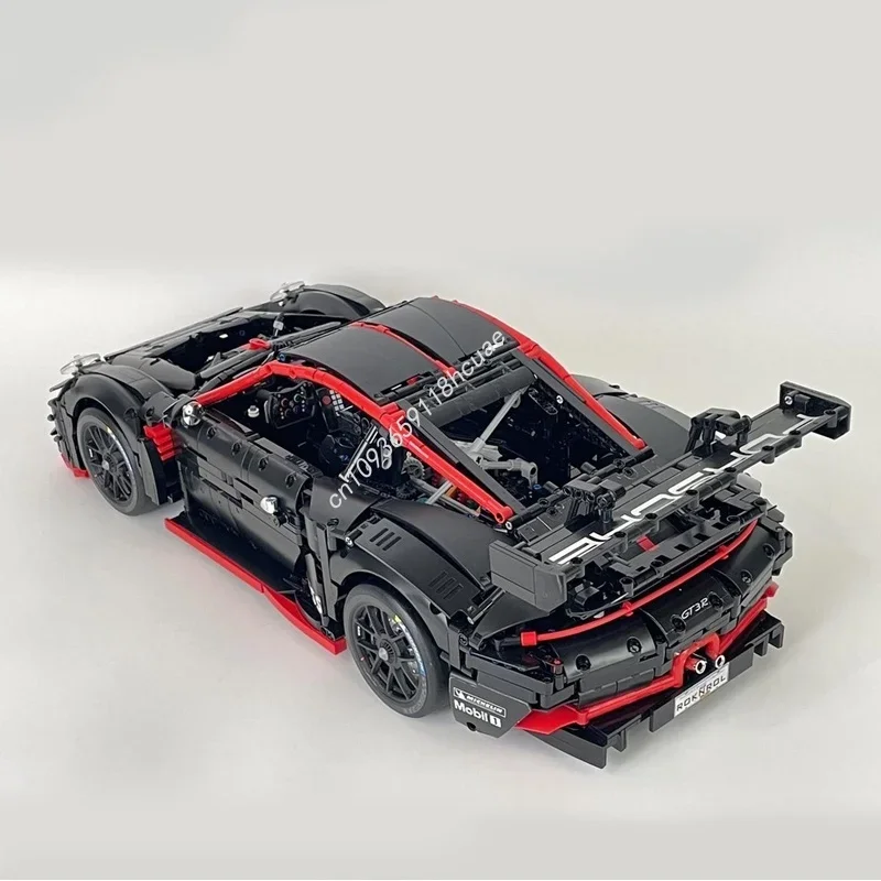 3511 pièces MOC Porscheed R modèle technique blocs de construction cadeau de noël Architecture jouet assembler éducation créative brique enfants