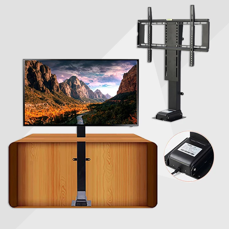 

Contuo Adjustable TV Stands Motorized TV Bracket Electric for Home Furniture Modern Style Living Room