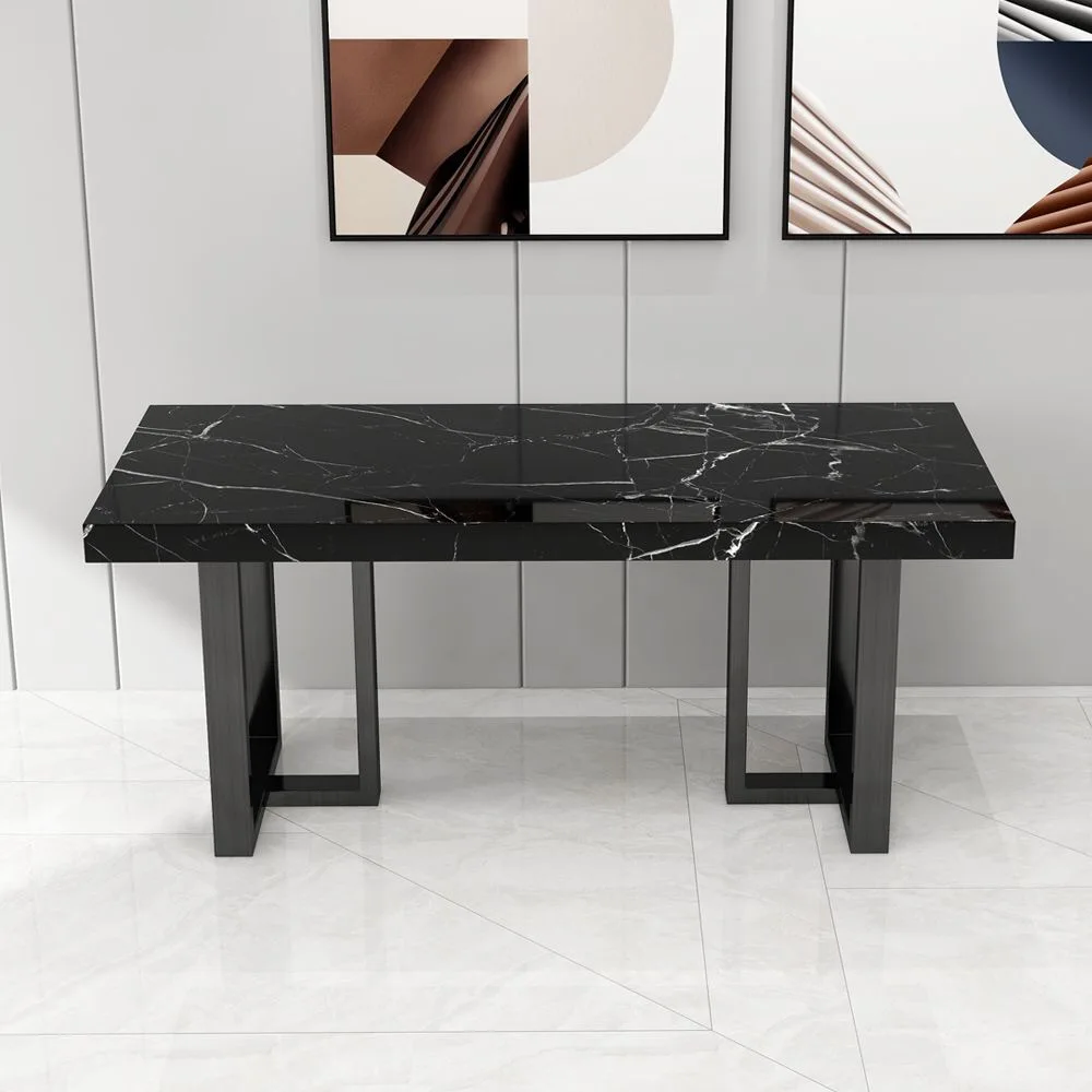 Stainless steel table legs dining table feet bracket bar support  desk solid wood large board bracket