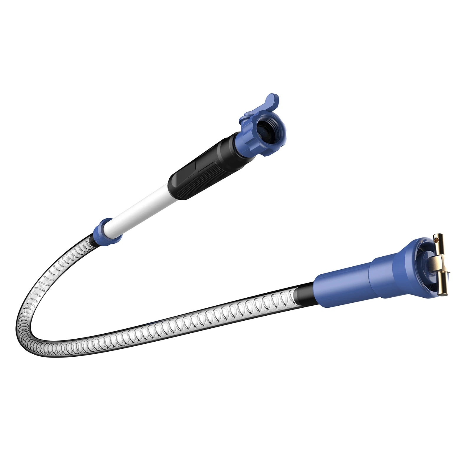 

1PC RV Toilet Toilet Storage Tank Rotary Rod Flusher Simple To Use High Quality RV Tank Cleaner Accessories 47-Inches