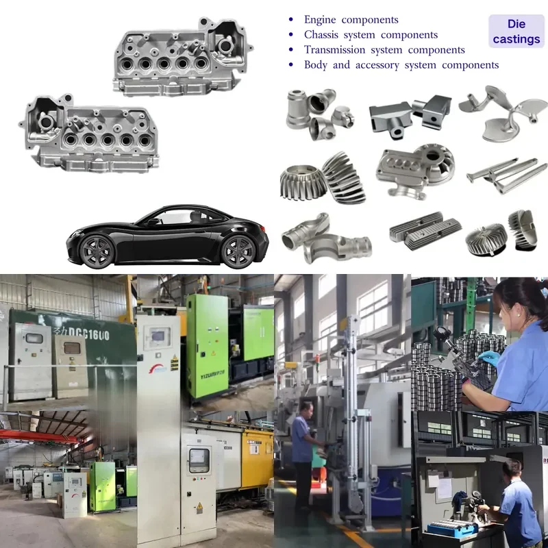 High Quality Complete Cylinder Head Assembly for Automotive Die Casting Engine Spare Parts ZZ80268