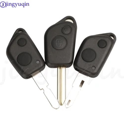 jingyuqin For Citroen Elysee Picasso Saxo Xsara Berlingo Key Replacement Car Styling 2B Remote Entry Key Fob Cover Case Shell