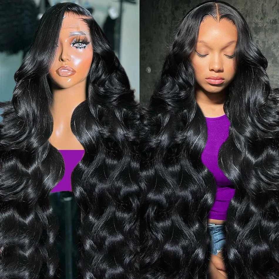 

High Density 13x4 13x6 Body Wave HD Lace Frontal Human Hair Wig Pre Plucked Brazilian 200 Density 4x4 Lace Closure Wig MYLOCKME