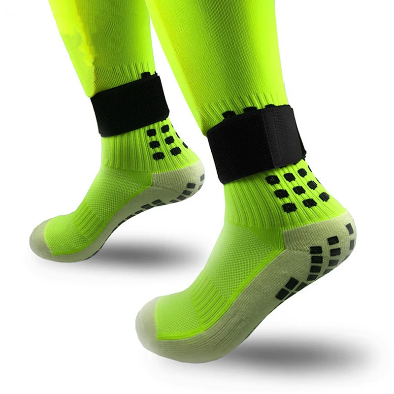 Shin Guard Partners Bandage, Attache de bande, Protège-tibia élastique réglable, Sangle en fibre de phosphate pour le football, le cyclisme, la jambe