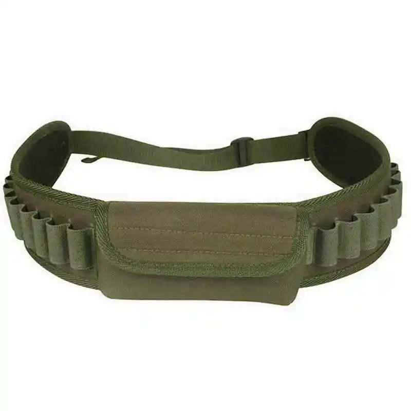 Tactical 12/16/20 Gauge Ammo Holder Shotgun Shell Bandolier Belt 135cm for Tactical Hunting 30 Bullet Cartridge Carrier