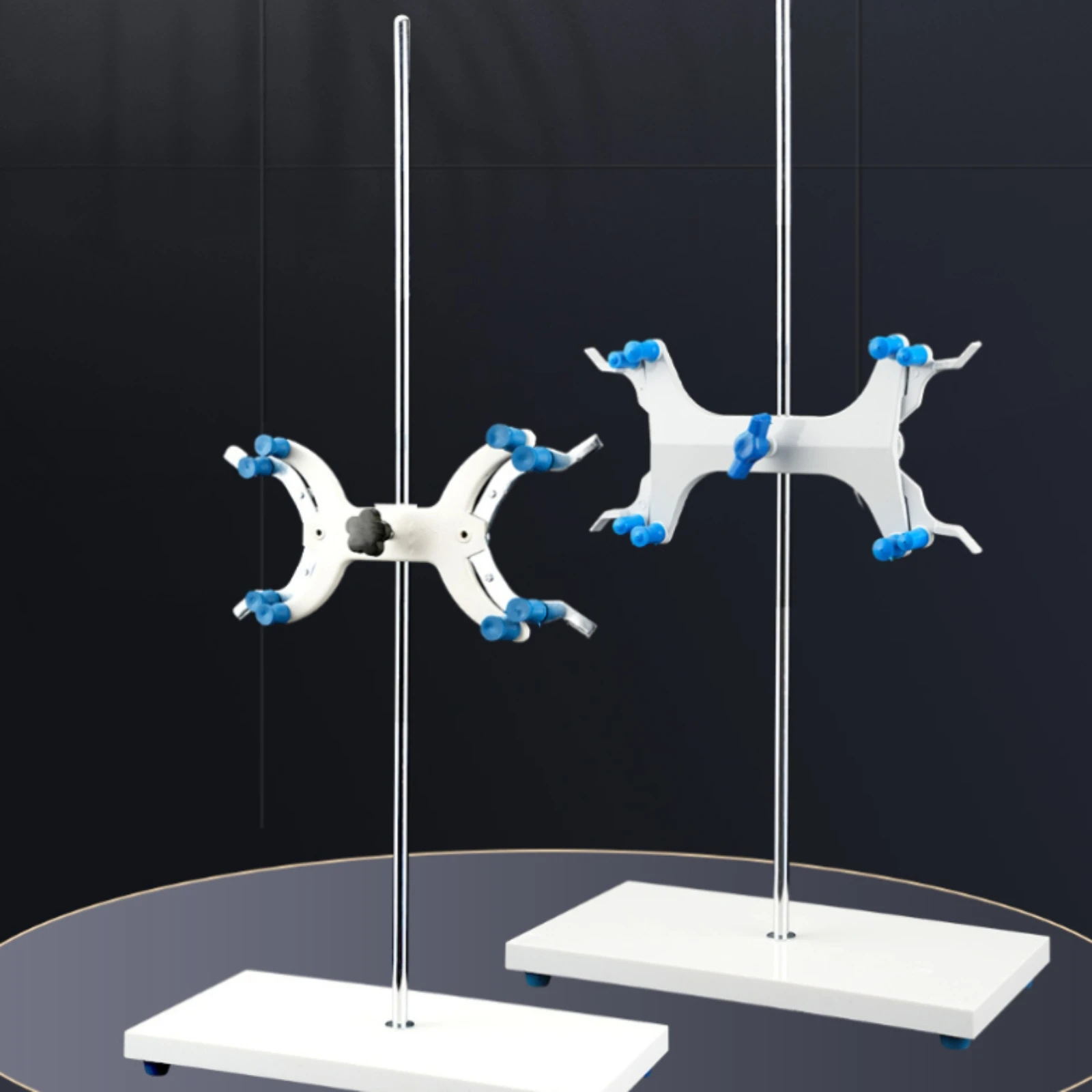 Titration Stand Detachable Support Stand with Clamp Non-Slip Heavy-Duty for Chemists, Scientific Laboratory, Research Laboratory view 5