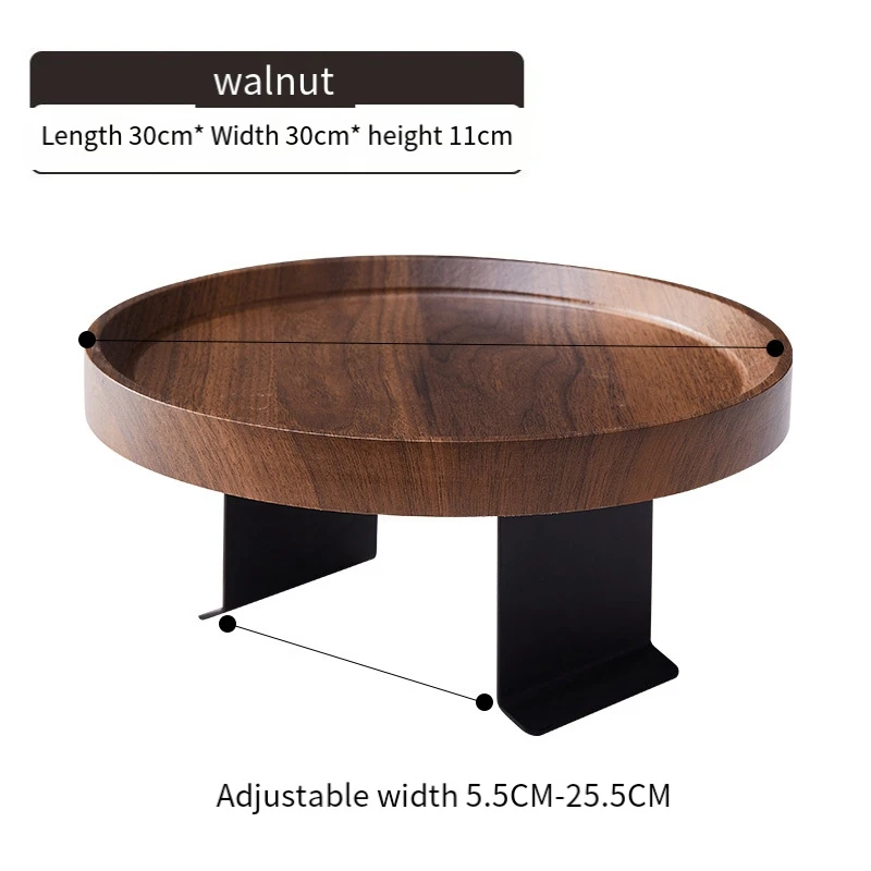 1 PCS Sofa Table Mini Side Table Waterproof Stain Resistant Corner Table Installation-Free Adjustable