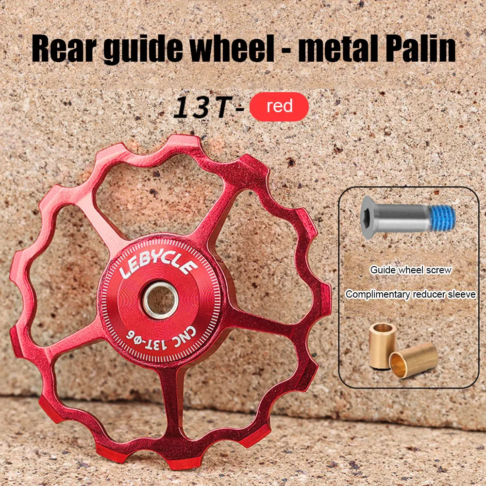 Bike Aluminum alloy Pulley Rear Derailleur 11T 13T Bicycle Bearing Gear Shifter Guide Wheel for Shimano Sram GX Bike Accessories