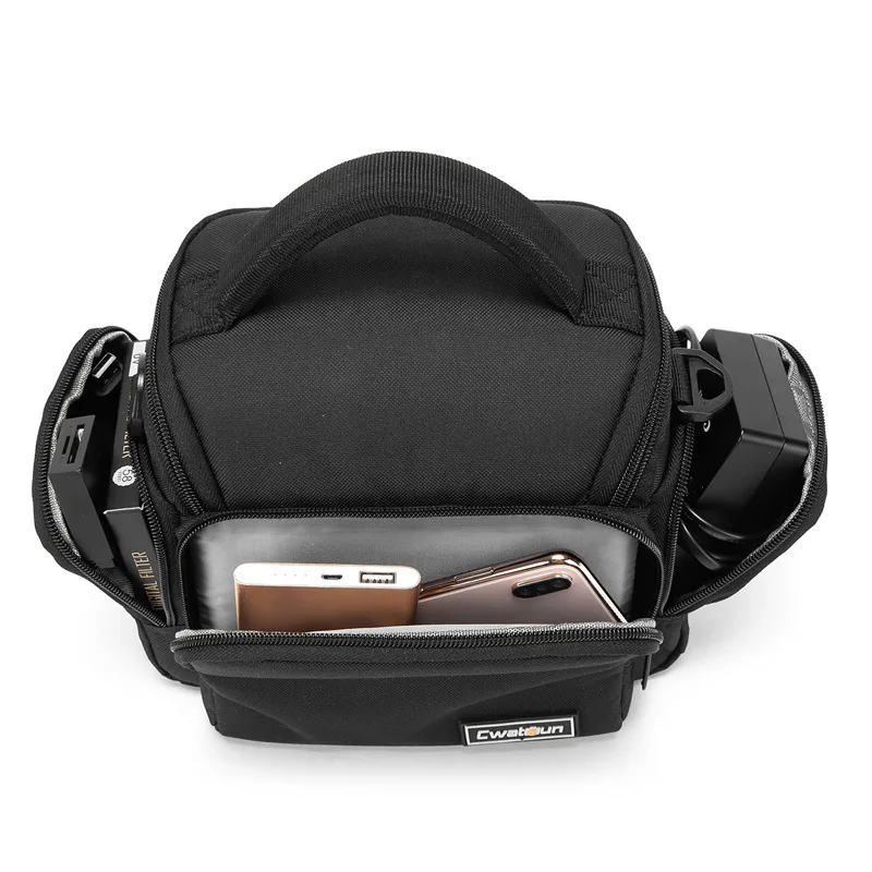 Сумка для однообъективной зеркальной камеры Canon EOS M50 R50 R100 R10 R8 R7 R6 250D II 850D 3000D 2000D 4000D Nikon Z fc Z50 Z5 Z6 Z7 D5500 D3500