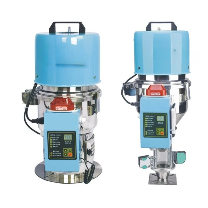 Single direct plastic particle suction machine