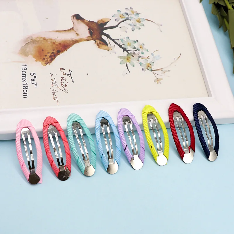 Hair Clips For Girls Kids Teens Women Hair Clips Non Slip Metal Snap Headwear Cute Candy Color Barrettes Hair Accessories