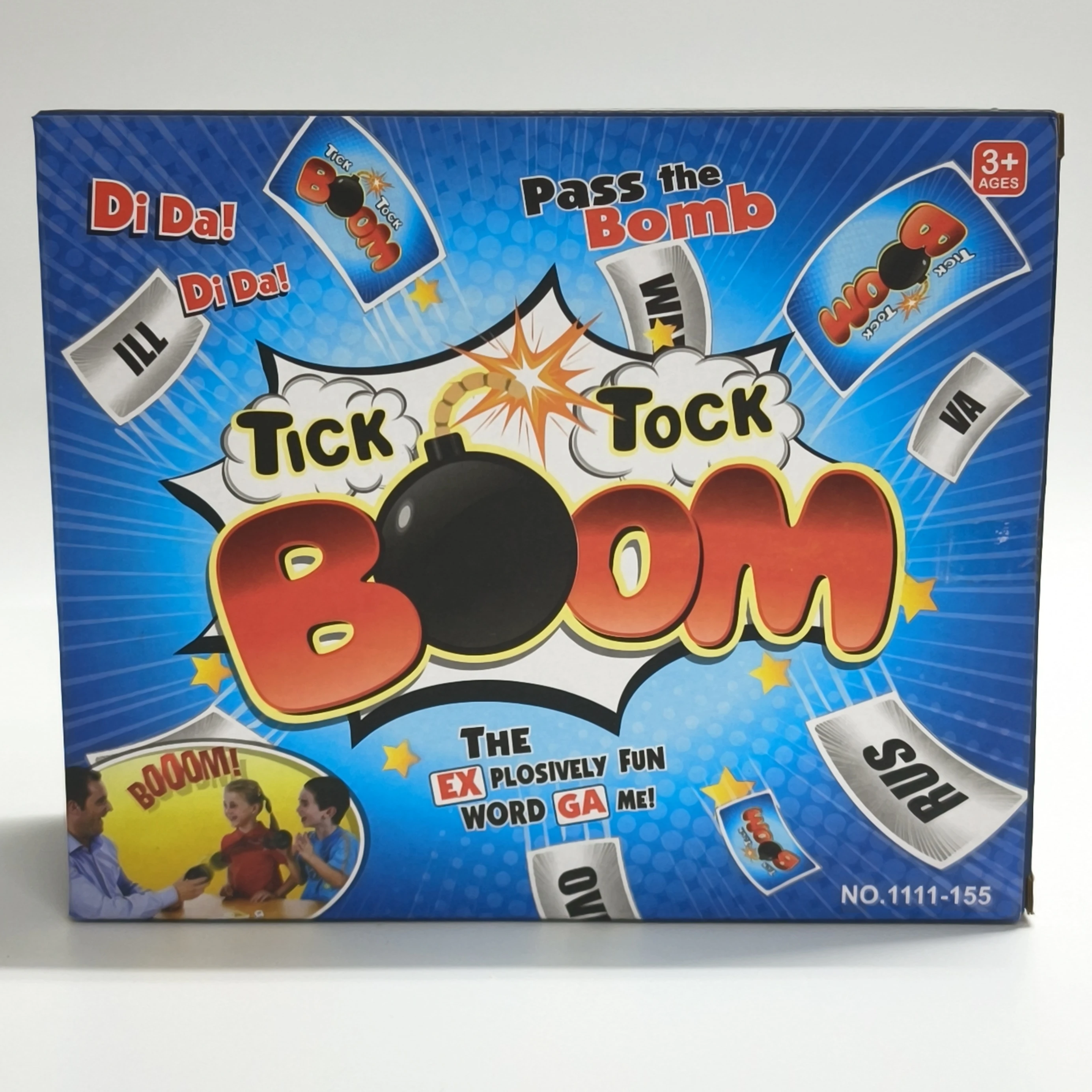 

Tick Tock Boom – Speak Before It Blows! A Rapid Word Race Party Game | Spelling Fun | Educational Board Toy for Kids & Adults