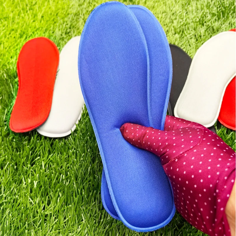 Memory-Schaum-Einlegesohlen, atmungsaktiv, absorbierender Bogen, weich, bequem, sportliche Einlegesohle, Stoß-Sportschuhe, Polsterung, Schmerzlinderung, Schuhpolster – Detail 4