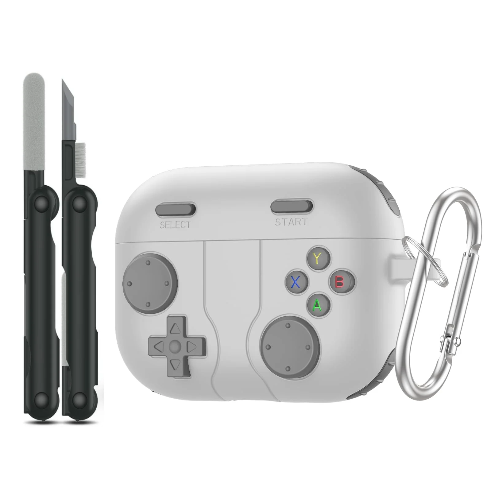 for AirPods Pro 3 Case (2025 New) Secure Lock Case Cover with Cleaning Kit & Keychain For Apple Airpods Pro 3rd Generation Case