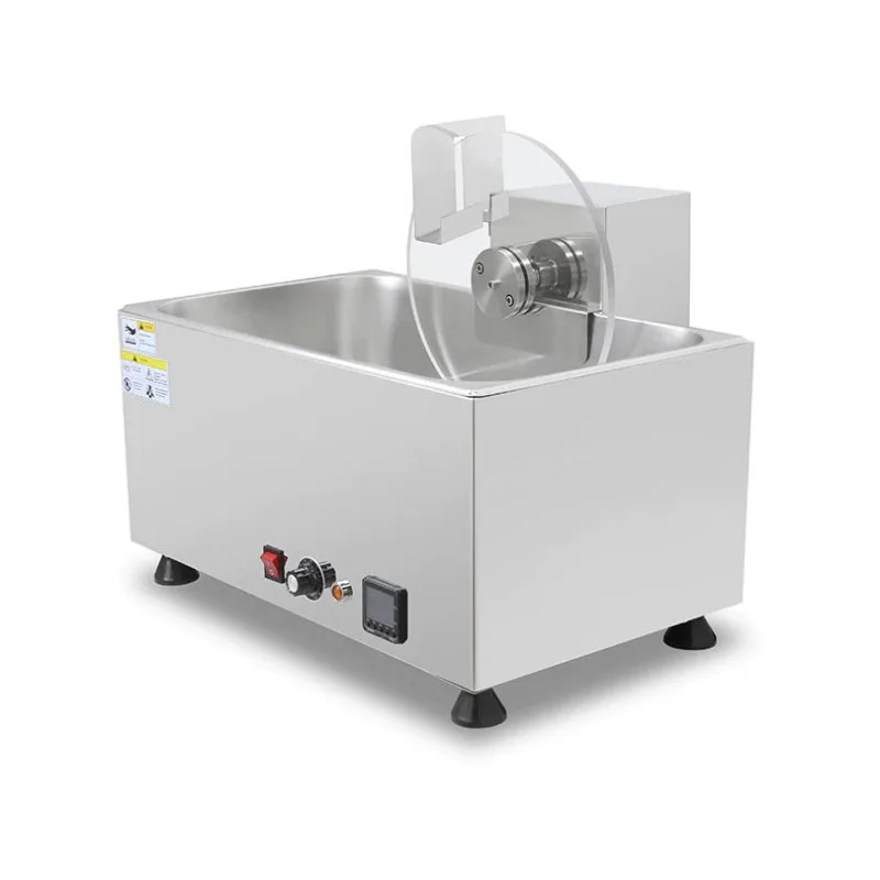 Commercial Chocolate Tempering Machine, Small Electric Chocolate Melting & Holding Pot for Bakery