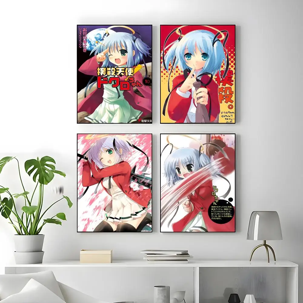 B-Bokusatsu T-Tenshi Dokuro-chan Poster Poster High Quality Wall Art for Home Office Bedroom Living Room Perfect