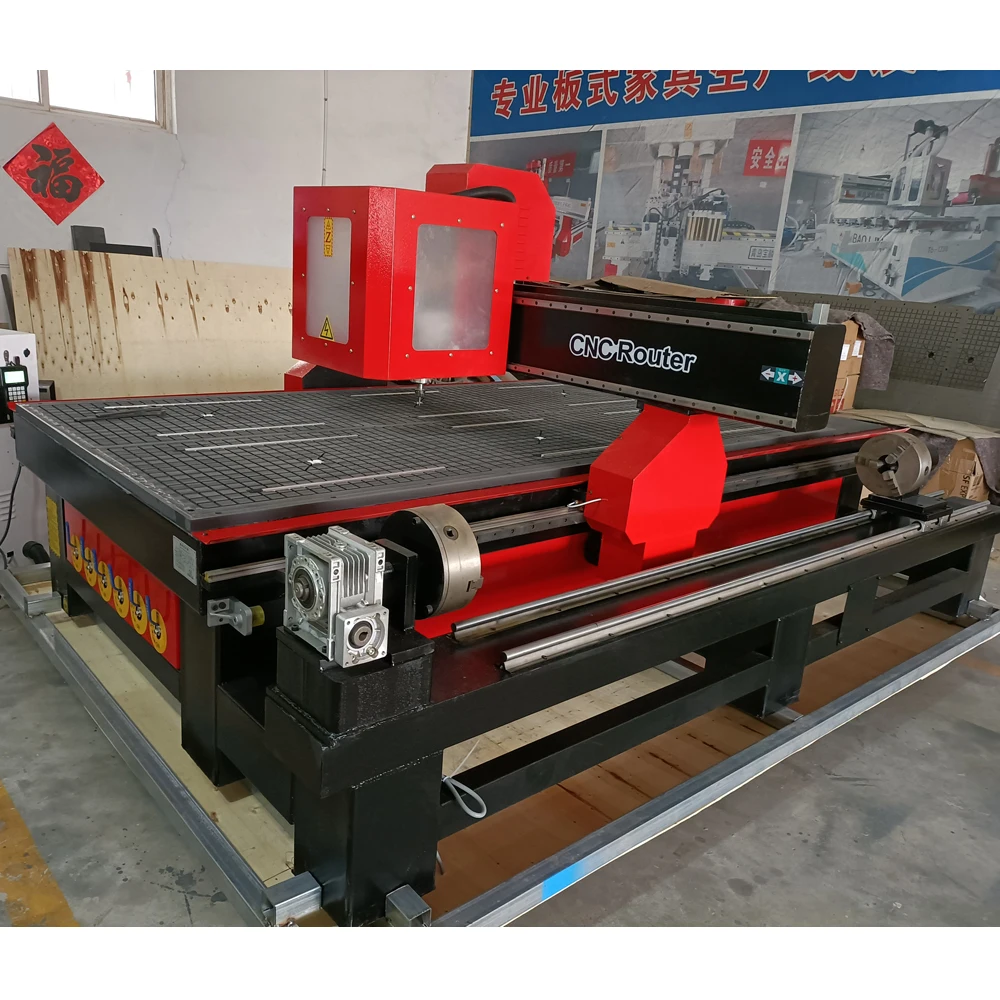 ماكينة تصنيع الخشب باستخدام الحاسوب سعر 1325 cnc راوتر 4 محور ماكينة الطحن بتحكم رقمي بالكمبيوتر