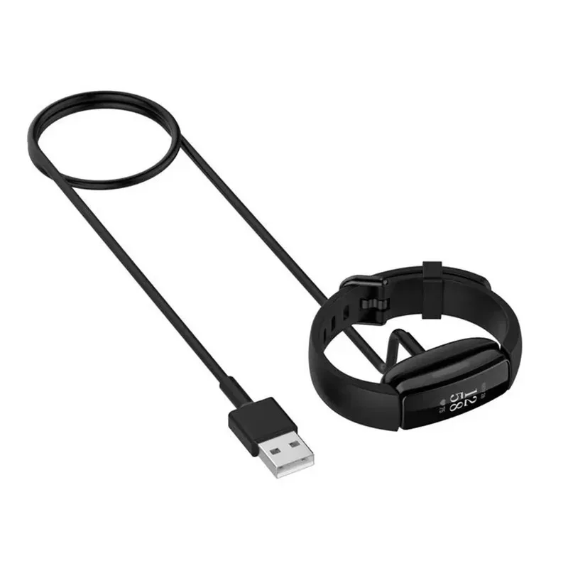 Adattatore caricabatterie per Fitbit Inspire 2 3 HR Ace 2 ace 3 Cavo caricabatterie di ricambio per ricarica portatile con cinturino intelligente