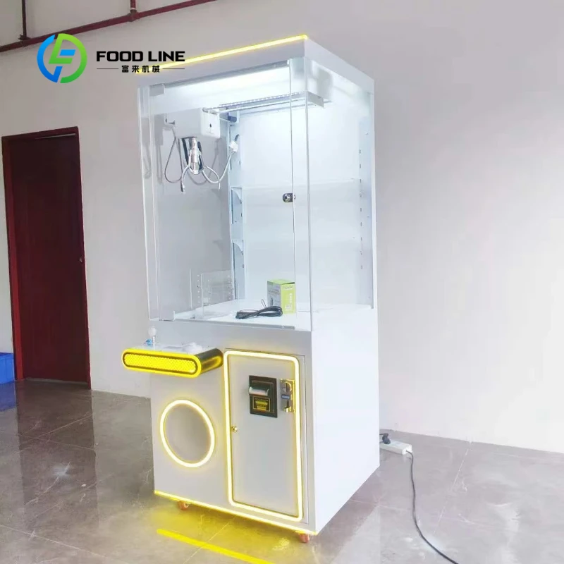 Customized Coin Operated Plush Toy Claw Crane Machine Commercial Doll Grabber Game Machine for Mall Game Center Amusement Park