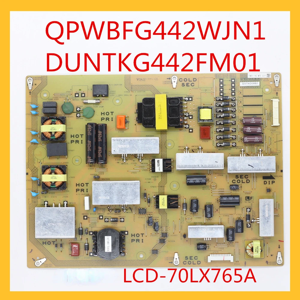 

QPWBFG442WJN1 DUNTKG442FM01 Power Supply Card for TV LCD-70LX765A Original TV Accessories QPWBF DUNTK G442FM01