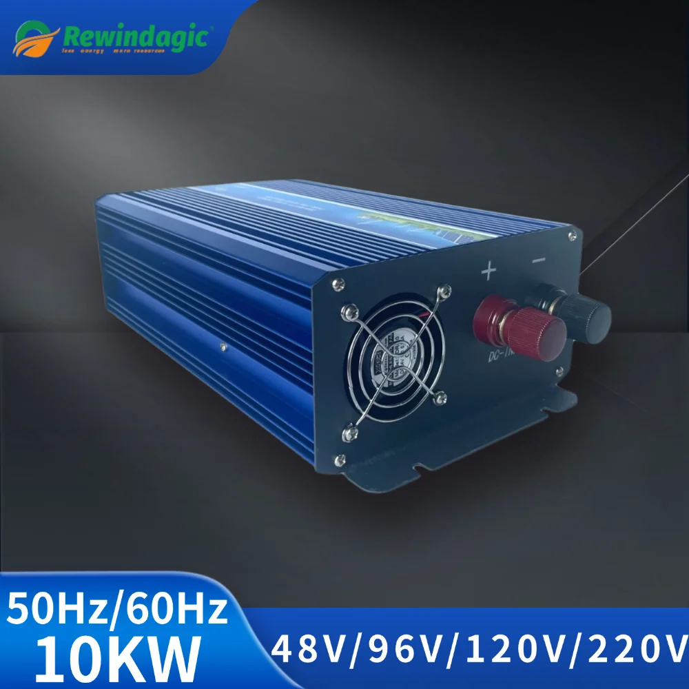 10KW 30KW 50KW Power Converter DC 110V 120V to AC 220V 230V 240V Pure Sine Wave 50Hz 60Hz Off Grid Inverter For Solar Wind Power