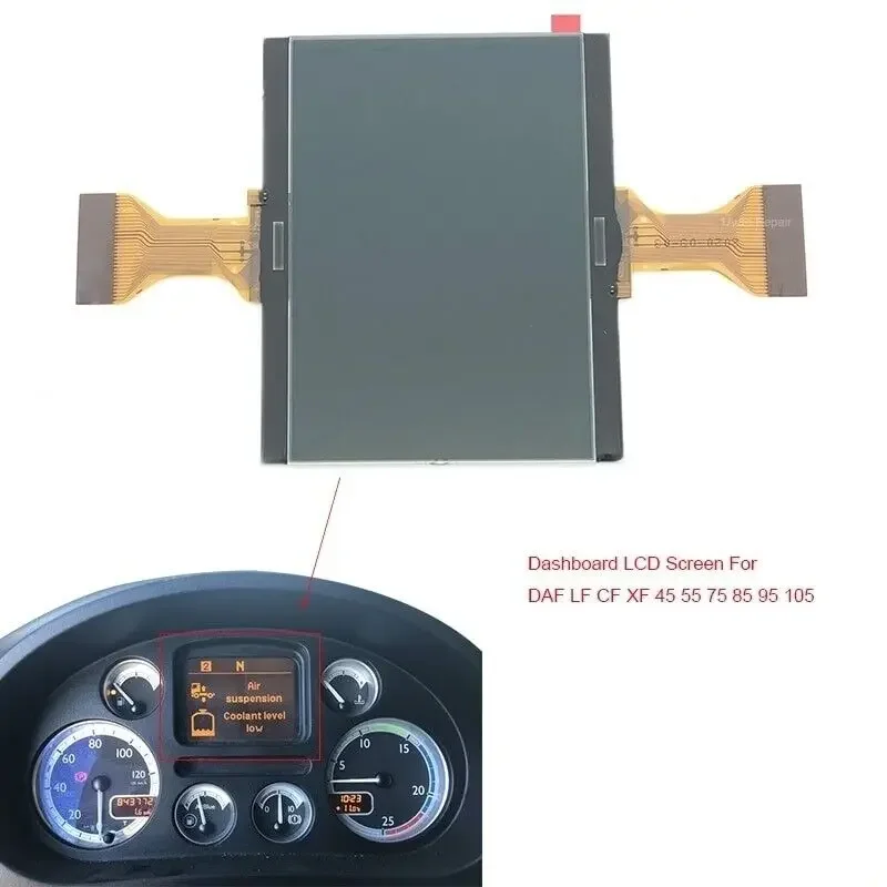 1pc LCD Display Replacement For DAF TRUCK Cluster For LF/ CF/ XF 45/55/75/85 /95  5010595267 1629662 5010595687 Car Accsesories