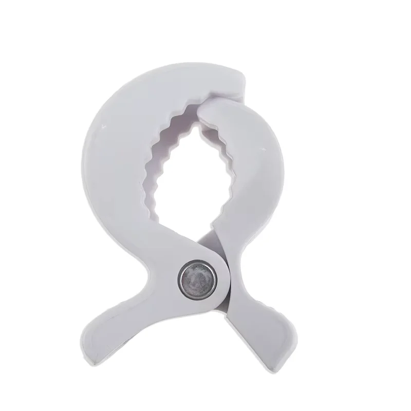 Abrazadera para asiento de cochecito de bebé, accesorios de plástico, juguetes para cochecito, Clip para cochecito, clavija para gancho, cubierta, manta, mosquitera, Clips, 2 uds.