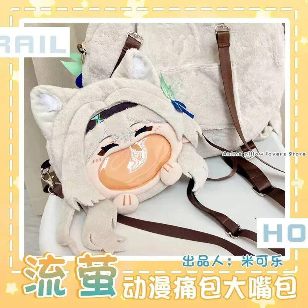 

Honkai: Star Rail Game Firefly Big Mouth Shoulder Bags Anime Fashion Handbag Crossbody Bag Backpack Wallet Purse Itabag Gift