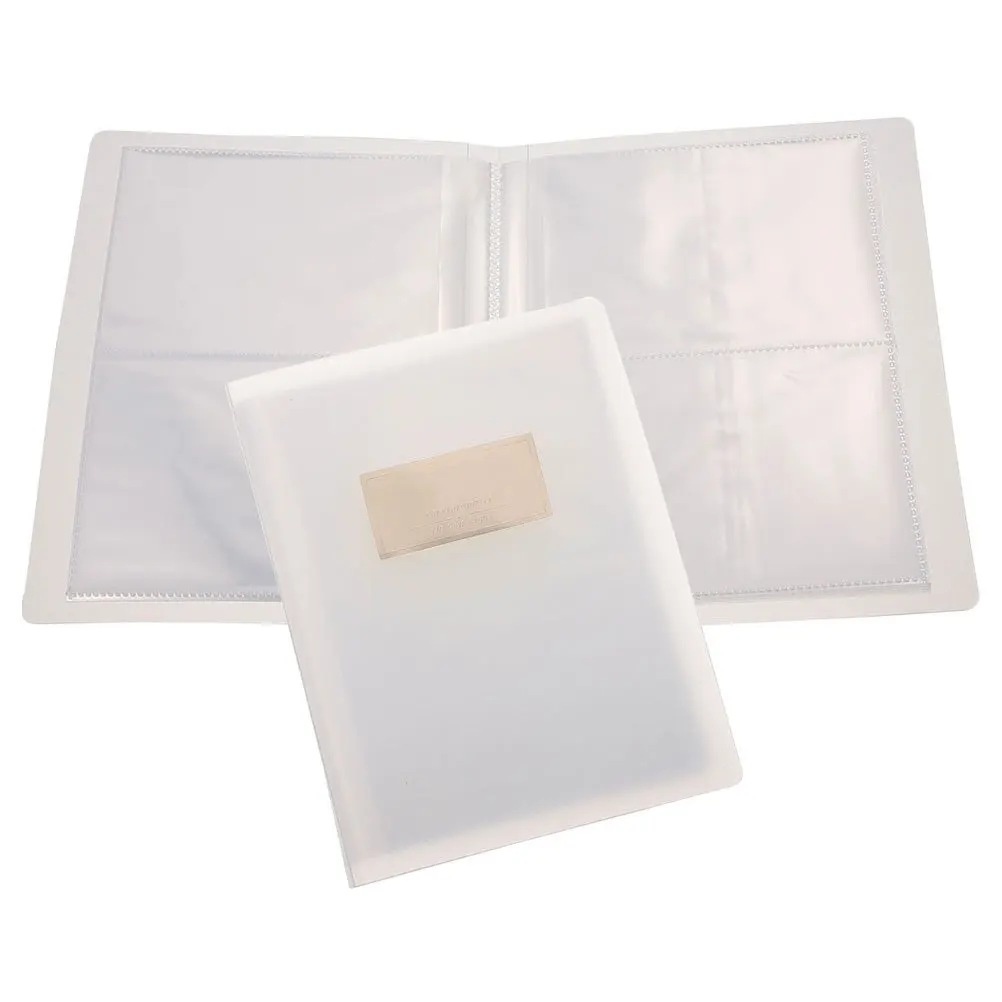 

2Pcs Nail Art Sticker Storage Book 80 Slots Decals Organizer Portable Album for DIY Manicure Display Sticker Storage Album